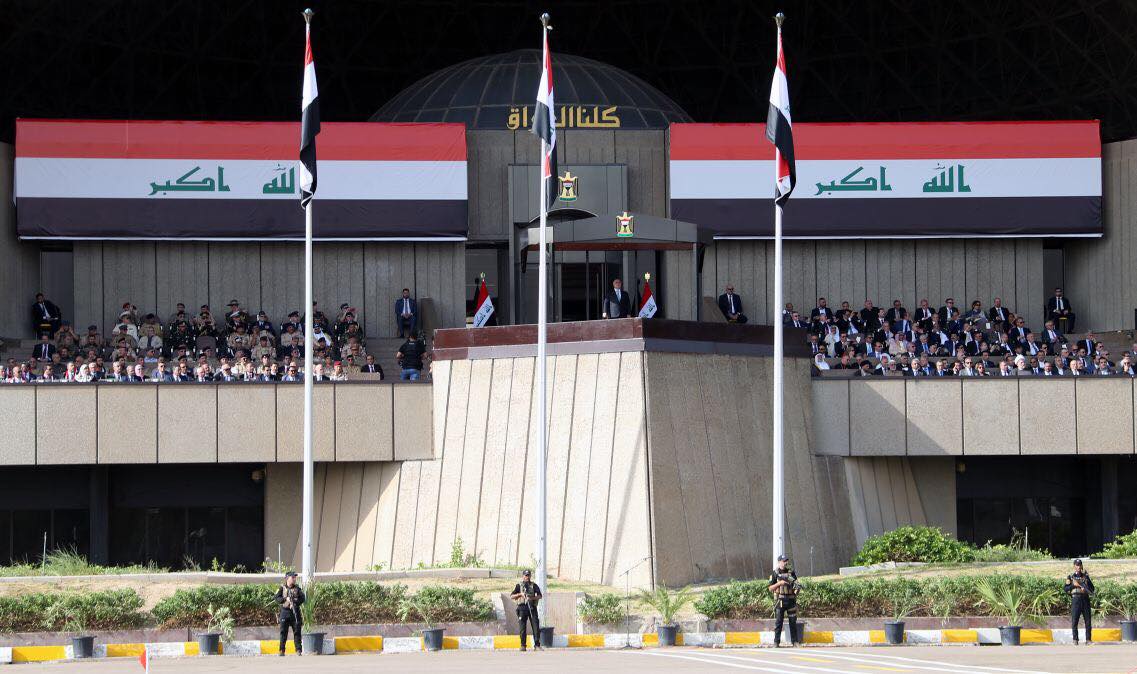 Iraq celebrates victory over the Islamic State (IS)  with a military parade in Baghdad, July 15, 2017. (Photo: Iraqi Prime Minister’s Press Office)